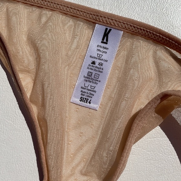 Kit undergarments Mesh tank bra & thong size 4 - Picture 11 of 14